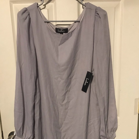 Gray dress